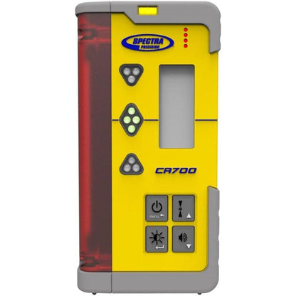 Spectra Precision CR700 Combination Laser Receiver with C70 Rod Clamp, C71 Magnetic Mount, Alkaline Batteries, Patented Reception Technology