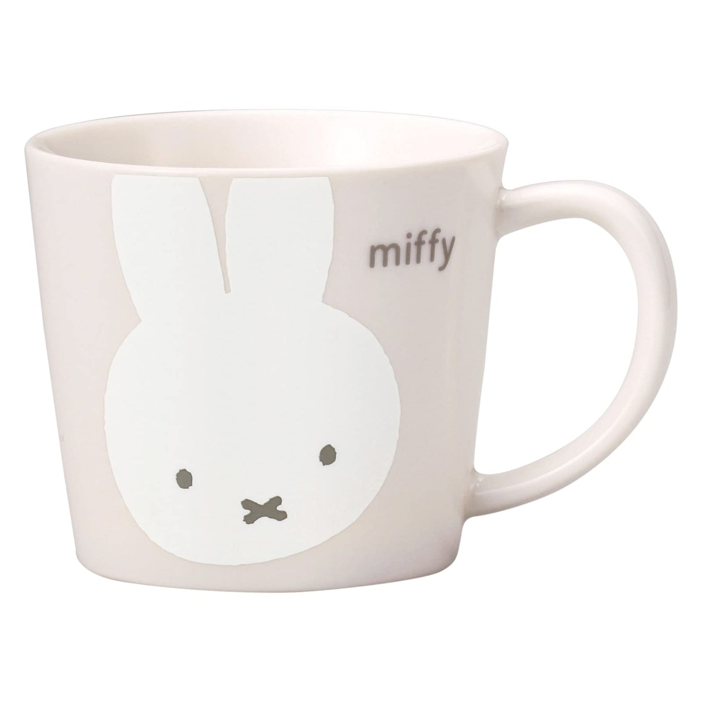 Kaneshotouki 288101 Dick Bruna Miffy Mug, Medium, Approx. 9.5 fl oz (280 ml), Miffy White Face, Standard, Made in Japan