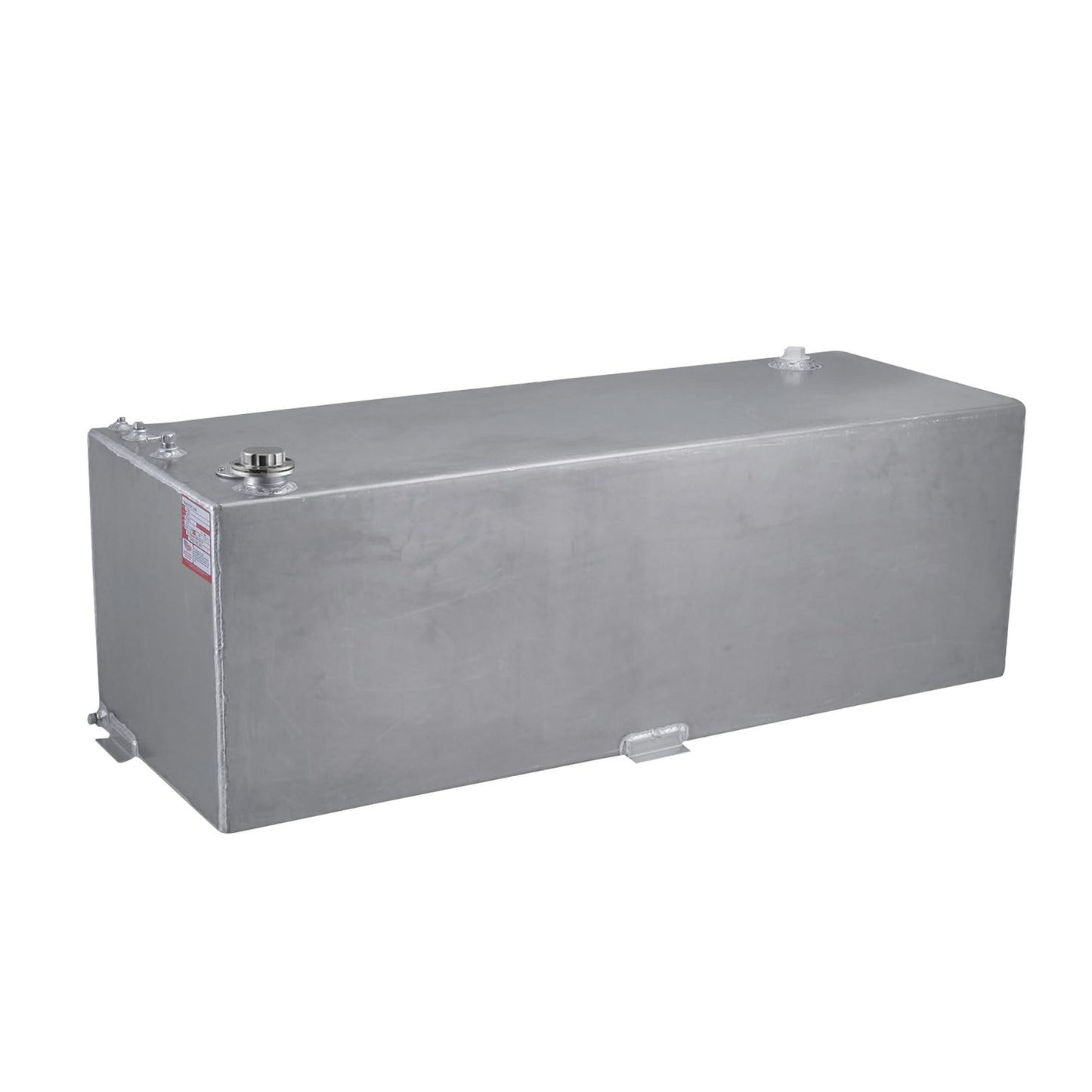 RDS MFG INC 71792 Rectangular Transfer Fuel Tank - 80 Gallon Capacity, 50" L x 20" W x 19" H, Silver Mill Finish Aluminum