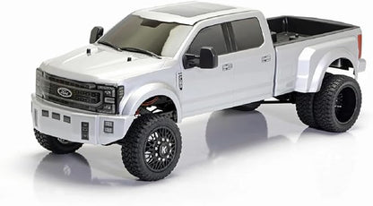 Helidirect CEN Racing 1/10 RC Crawler - F-450 SD KG1 Wheel Edition 4WD RTR Truck All-Terrain Water-Proof Axial SCX10 for RC Hobbyists Silver Mercury
