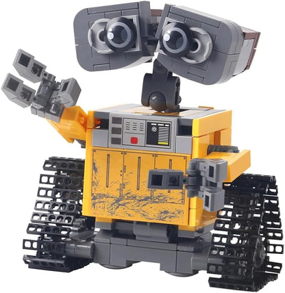 DIY Robot Wall-e Building Blocks Set Compatible with Lego walle SizeGreactive Minifigure Robots Model Display Toy ArchitectureUnique Education Gift Toy for 6+ Kids or Adults