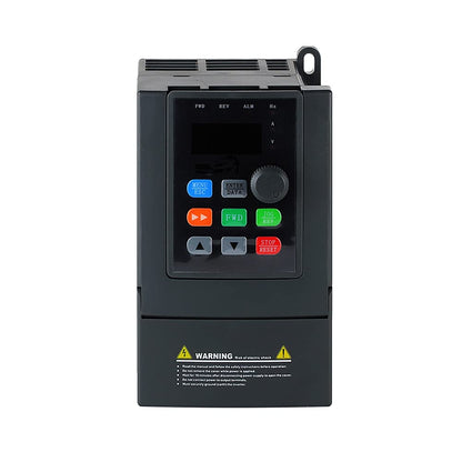 ATO 1hp VFD, VFD 220V Input 220V 3 Phase Output, 220-240V Single Phase to 3 Phase VFD Variable Frequency Drive for 3-Phase AC Motor Speed Controls(1hp 0.75kW 4.7A)