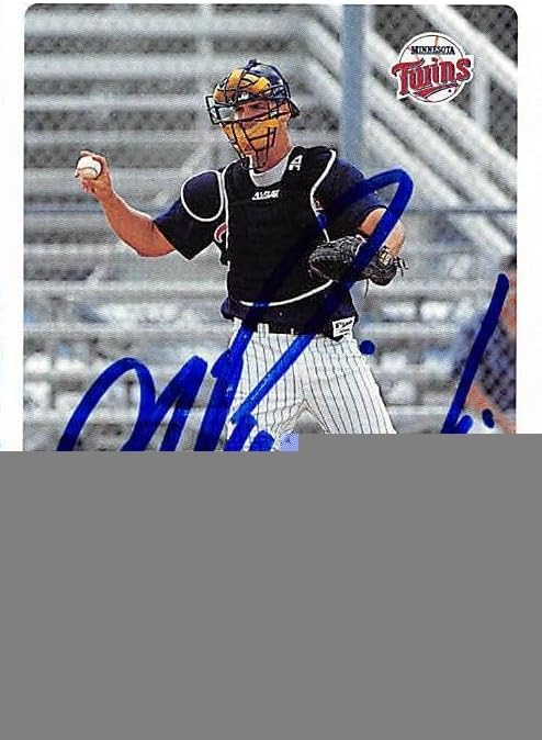 Sports Memorabilia Autograph Warehouse 246437 A.J. Pierzynski Autographed Baseball Card - Minnesota Twins 2002 Topps Total - No. 256