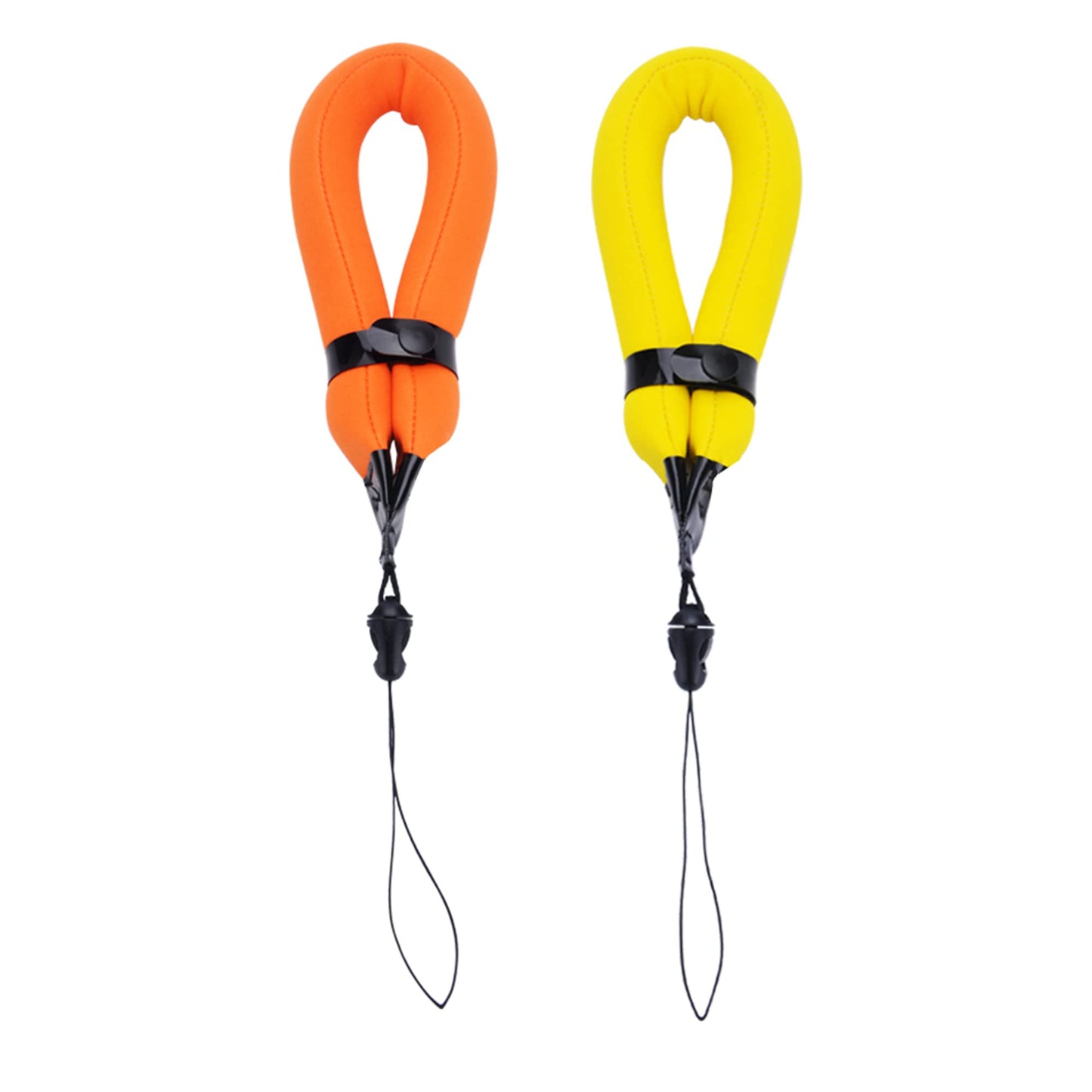 2 Pack Waterproof Camera Float Strap for Kodak PIXPRO WPZ2 Fuji Fujifilm XP140 XP130 XP120 XP90 XP80 GoPro Hero 13 12 11 10 9 8 Olympus TG-7 TG-6 TG-5 TG-4 TG-870 Nikon W300 W150 W100 AW120 & More