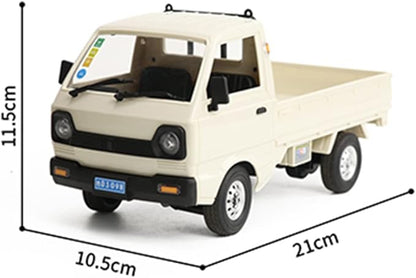 RC Mini-Truck D12mini 1/16 2.4Ghz RC Car Truck - White