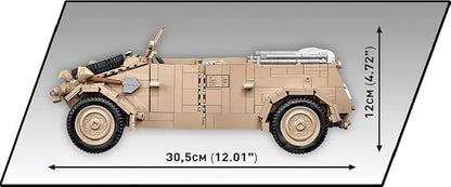 COBI Historical Collection WWII Kübelwagen (PKW Type 82) Vehicle Building Set 1326 Pieces