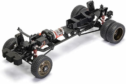 Helidirect CEN Racing 1/10 RC Crawler - F-450 SD KG1 Wheel Edition 4WD RTR Truck All-Terrain Water-Proof for RC Hobbyists Red Candy Apple