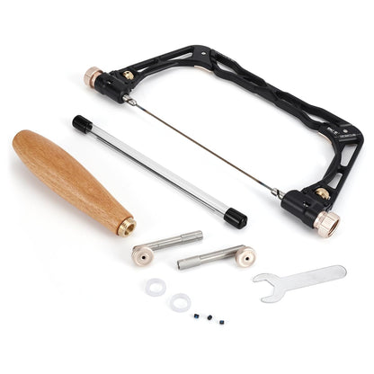 HONGDUI KM-19 6" Coping Saw, Fret Combo Saw - Premium Quality, All-Purpose Tool for Woodworkers & Crafters
