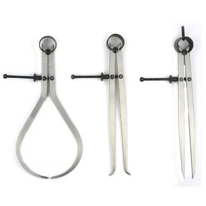 SHOP FOX W1704 Benchtop Lathe and Big Horn 3 Pieces Spring Caliper Set