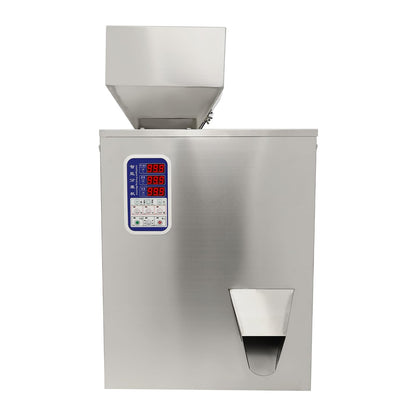 ONEUPING Automatic Particle Filling Machine 1-500g Adjustable Powder Weighing Filler Particle Dispenser, 180W Granule Filling Machine with 3 Speeds for Flour, Grain, Herb, Seed, Coffee Bean, Glitter