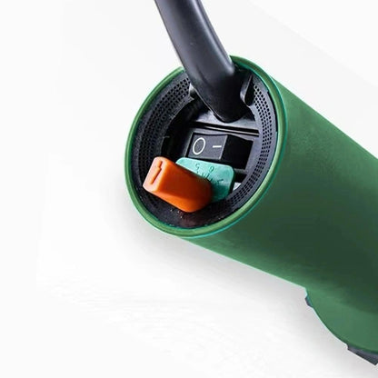110V 1600W Plastic Welding Gun Hot Air Heat Gun Adjustable Temperature PVC TPO Welding Kit Accessories Speed Nozzle Roller Dolphin Knife Hook