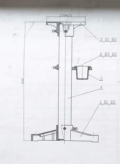 HHIP 8071-0035 Heavy Duty Bench Grinder Stand