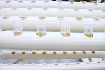 PreAsion PVC Hydroponics Growing System Outdoor 108 Sites Grow Kit 12 Pipes 3 Layers 4 Rows Plant Growing System for Leafy Vegetables with 110V Pump
