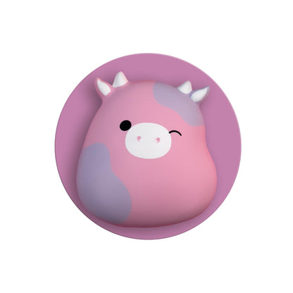 Studio Oh! x Squishmallows Scented Candle, Patty Mooody Strawberry Swirl Strawberry, Vanilla, Citrus & Freesia, 12 oz, Reusable Jar, Scented Candles for Home, Relaxing Calming Candle