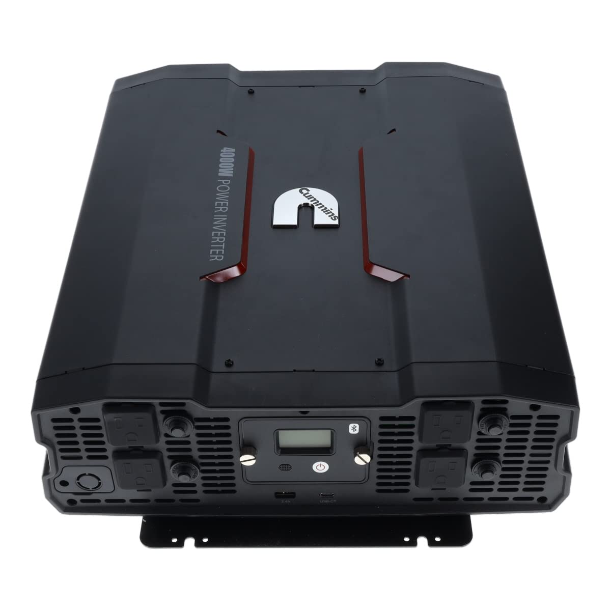 Cummins 4000 Watts Inverter Modified Sine Wave Truck Inverter 12 Volts to 110 Volts Four AC Outlets Two USB Ports (Plus Cable Kit)- CMN4000W - Inverters for Vehicles, Van Life, Camping