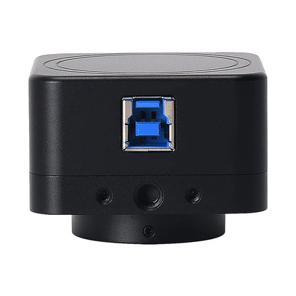 HAYEAR 8MP 4K USB Digital Camera 1/1.8 inch Sensor Microscope Camera, UHD 3840x2160 USB Camera for Windows Web Cam OTG Supported for Education Lab PCB Inspection