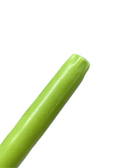D'light Online Elegant 12" Green Gradient Taper Candles Premium Quality- Unscented, Hand-Dipped Tapered Candles, Dripless and Smokeless - Set of 12 (12 Inch, Green Gradient)