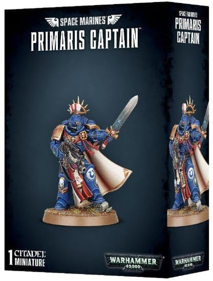 Games Workshop 99120101179 Space Marines Primaris Captain Plastic Kit for 12 years to 99 years