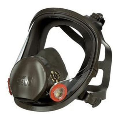 3M Safety 142-6800 Reusable Full Face Mask Respirator, Grey, Medium