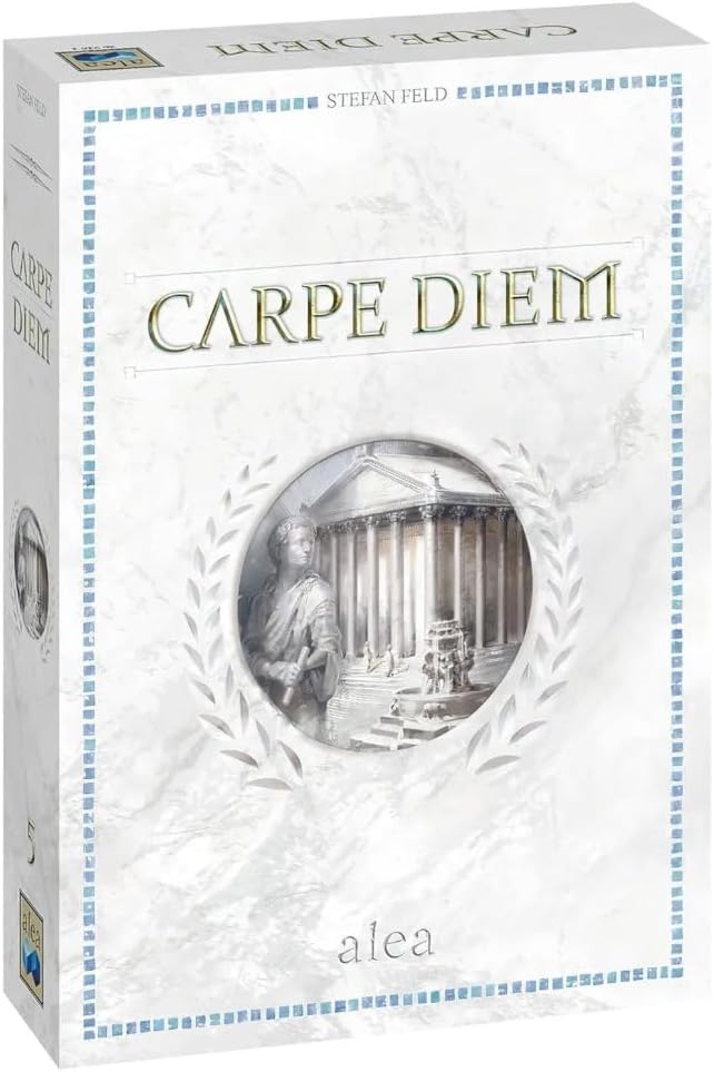 Ravensburger Carpe Diem Strategy Board Game - Engaging Mind Teaser for Ages 10 &amp Up | Alea 2021 Edition | Educational and Fun | Quality Craftsmanship | Legacy Brand (26926)