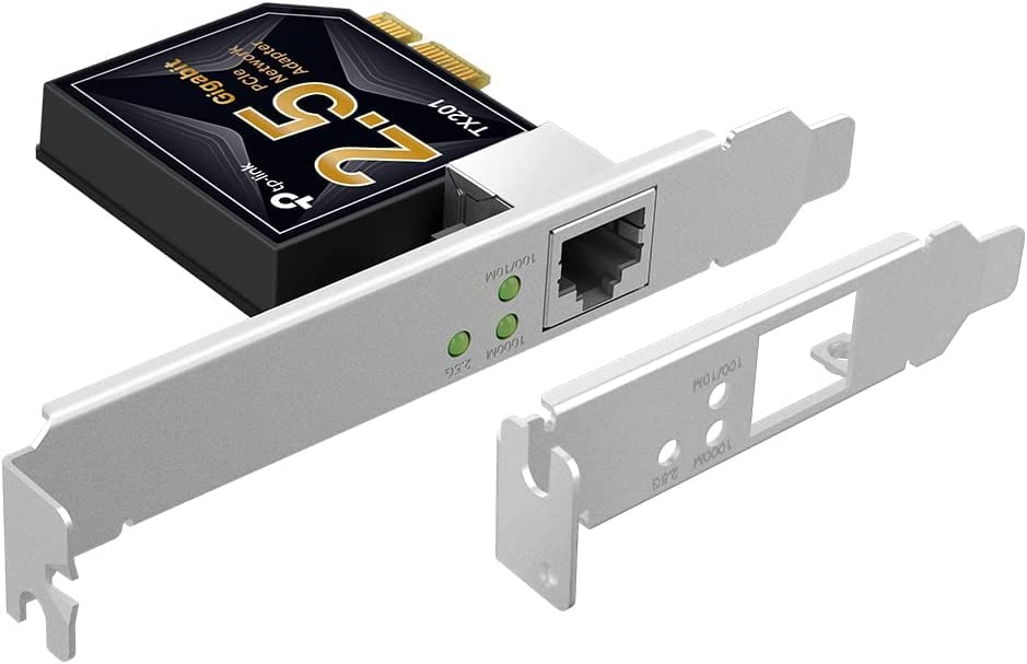 TP-Link 2.5GB PCIe Network Card (TX201) – PCIe to 2.5 Gigabit Ethernet Network Adapter, Supports Windows 11/10/8.1/8/7, Win Server 2022/2019/2016, Linux
