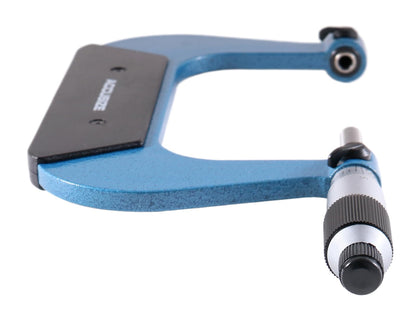 Accusize Industrial Tools 3-4'' X 0.001'' Screw Thread Micrometer with 5 Anvil in Fitted Box, S916-C753