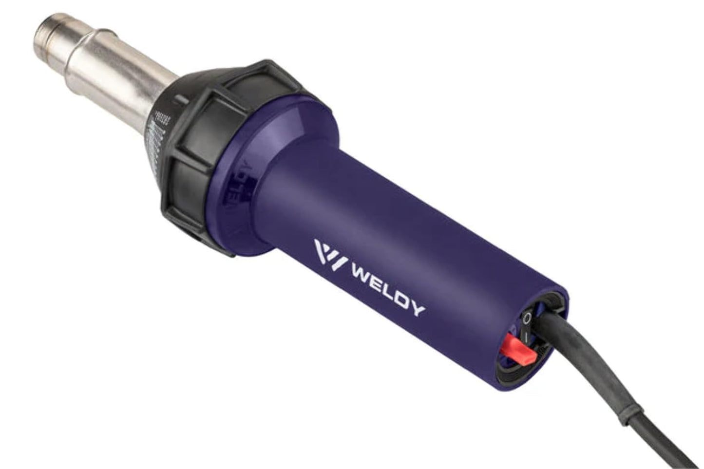 Weldy 1600W Hot Blast Torch Overlap Air Welding Gun Welder Pistol Tool Hot Air Gun(120 Voltage and flat nozzle)