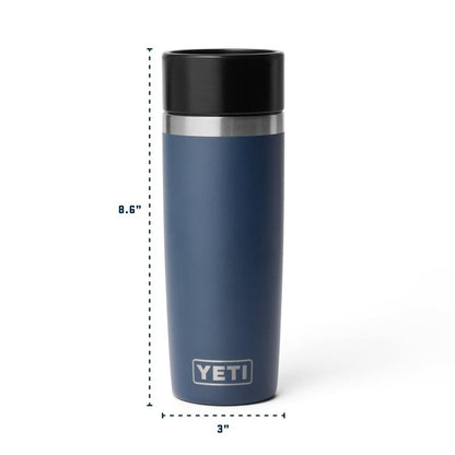 YETI Rambler 16 oz Travel Bottle, Stainless Steel, Vacuum Insulated with Leakproof Commuter Cap, Cape Taupe