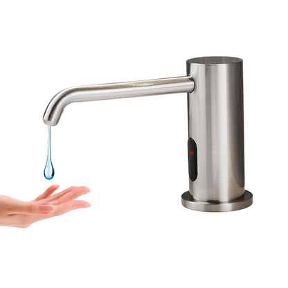 Tesrin Automatic Liquid Soap Dispenser Touchless for Bathroom and Kitchen with 33.81oz/1000ml Upgraded Infrared Sensors Built in Sink Soap Dispenser for Smart Home