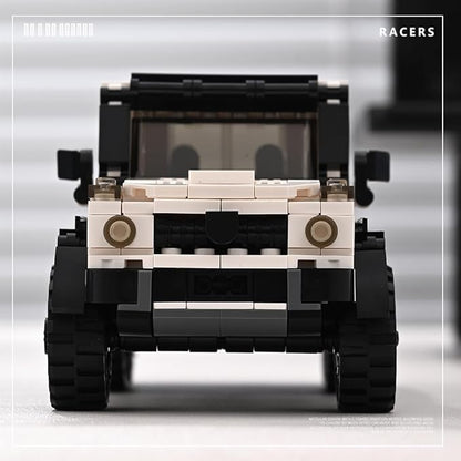 PB8811 1:32 G-630 Off-Road Vehicles Buliding Blocks Set 581 Pieces MOC Racing Car Kit with Display Container Clamping Blocks Car Gift for Adults