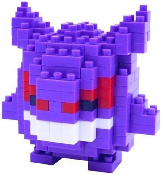 Nanoblock - 2 Sets Bundle - Charizard (Lizardon in Japan) and Gengar - Adjustable Pokemon Characters (Japan Import)