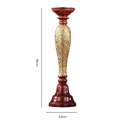 XILIN-1987 Candle Holderss Home Candle Holder Crafts Romantic Ornaments Wedding New House Decoration Candlestick Pair Decorative Candlestick (Size : A)