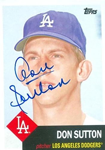 Autograph Warehouse 302039 2016 Topps Don Sutton Autographed No.19 Baseball Card - Los Angeles Dodgers