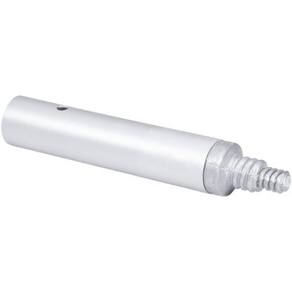 MARSHALLTOWN Threaded Handle Adapter, Concrete Tools, 1-3/4 Inch Push Button Adapter with Male Threaded End, Extend the Reach of Concrete Tools, 15538
