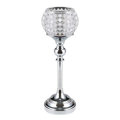 XILIN-1987 Candle Holderss European Table Candle Holder Creative Crystal Candlestick Simple Modern Home Furnishings Decorative Candlestick (Color : C)