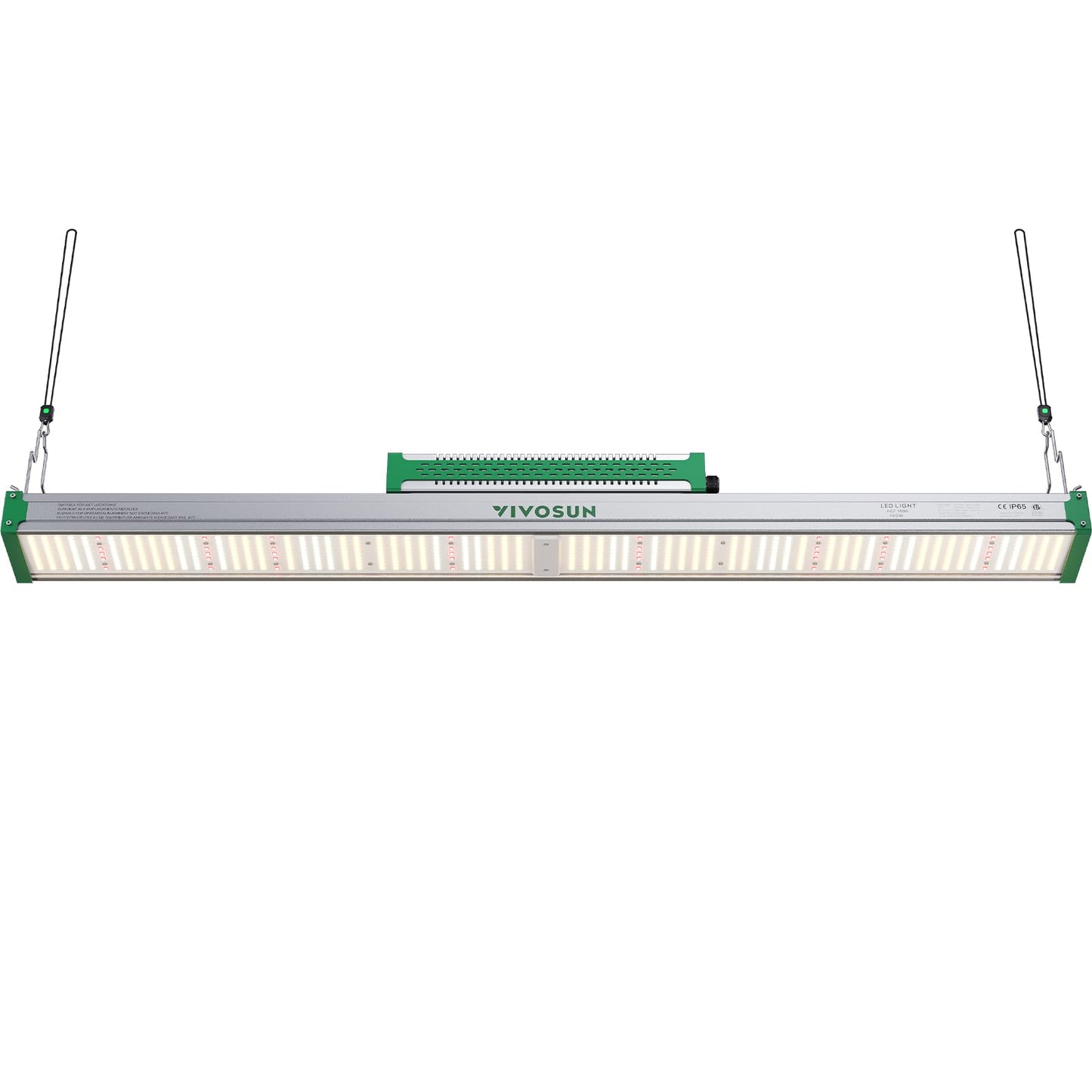 VIVOSUN VSX1600 LED Grow Light, 2 x 2 FT. LED Plant Light with Samsung Diodes and Sunlike Full Spectrum for Indoor Plants, Seedlings, Vegetables, and Flowers
