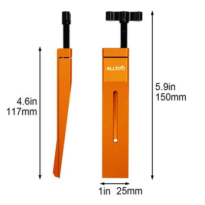 GodLOL Brake Tool for Shimano and SRAM, Piston Press Tool for Brake Caliper, Hydraulic Disc Brake Caliper Piston Press Tool Compatible with All Brands, for Quick Brake pad Replacement