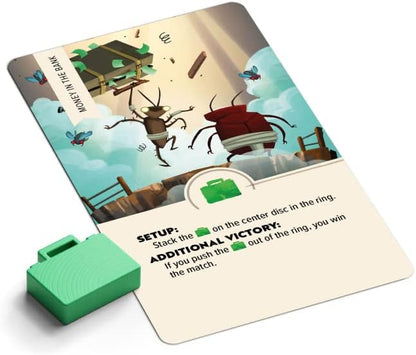Kabuto Sumo Total Mayhem - Expansion to The Kabuto Sumo Base Game - 2 to 4 Players - 20 Minute Play Time
