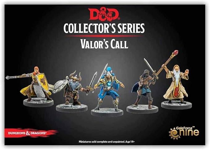 Dungeons &amp Dragons The Wild Beyond The Witchlight - Valors Call (5 figs) Multi