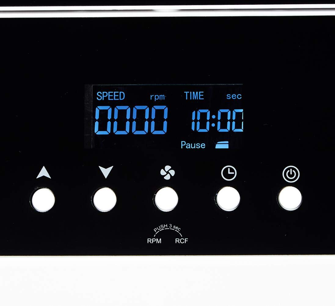 Lab PRP Centrifuge Machine, DEJUN 4 x 100ml Lab Benchtop Centrifuges 4000rpm Laboratory Low Speed Centrifugal Machine Aluminum Alloy Rotor with 0-99min Timer and LCD Display 110V