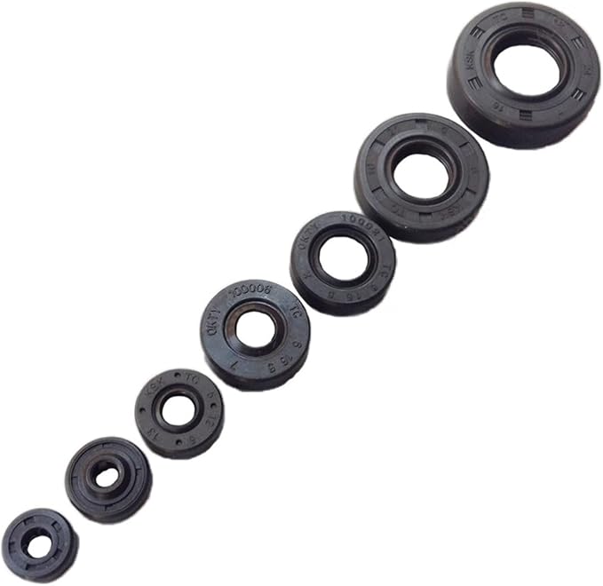 5PCS Motor Drive Shaft Seal ID 2-12mm for RC Boat Accessories(Inner Dia 4mm)