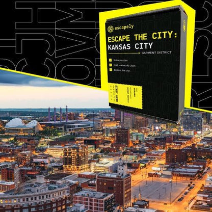 Kansas City Outdoor Escape Room | Real City Scavenger Hunt | Gifts for Adults &amp Families | 1-6 Players 2-3 Hours 1.5 Miles Walking Distance