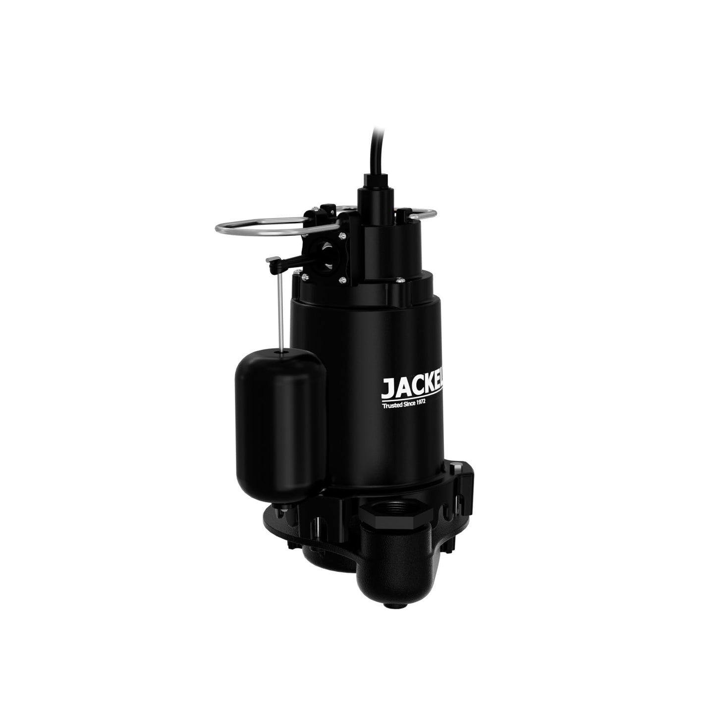JACKEL SUM330ALS 1/3 HP 4020 GPH Cast Aluminum Submersible Sump Pump with Snap-Action Vertical Float Switch
