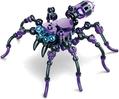 Inspired Insect Collection Building Set Scorpion Spider Beetle Butterfly &amp Mantis Display Models Creative STEM Educational Toy &amp Home Décor Gift for Kids Teens &amp Adults