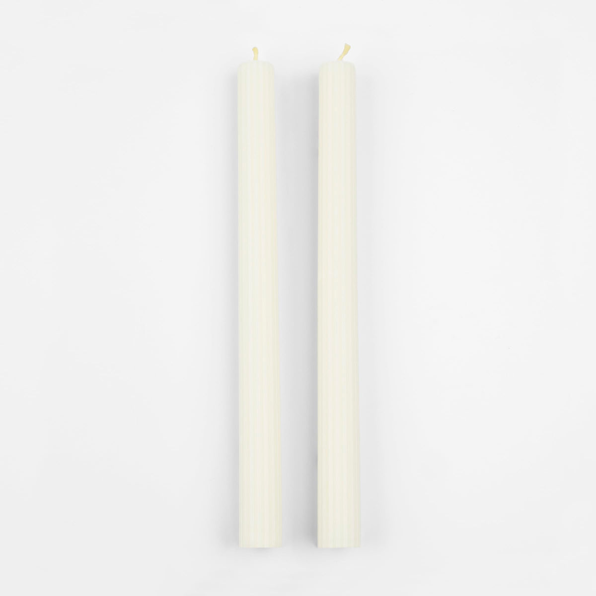 Meri Meri Tall Table Candles (Pack of 2), 10" Tall, Unscented, Long Burn Time Approx 6 hrs., Meri Meri Candles