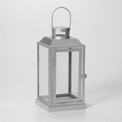 Smart Living 84135 Sadie Lantern, Silver
