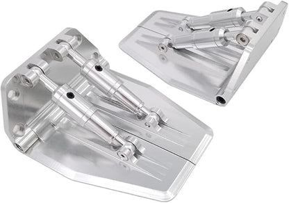 RC Boat Trim Flaps Simulate Trim Tabs 68mm*57mm for Nitro Methanol Gasoline RC Racing Boat Speed Mono Oral Vee Boat