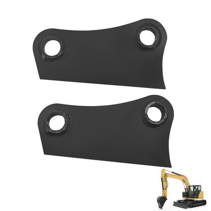 ShareZem 45mm Bucket Attachment Ear Weld On 10-1/4" C-C A Pair Without Pins for Caterpillar 305 305.5 306 Mini Excavator