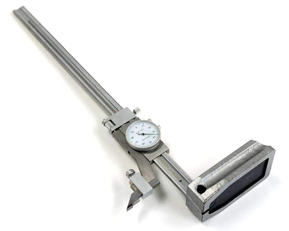 HHIP 4300-0028 Stainless Steel Dial Height Gage, 0 - 6" Size