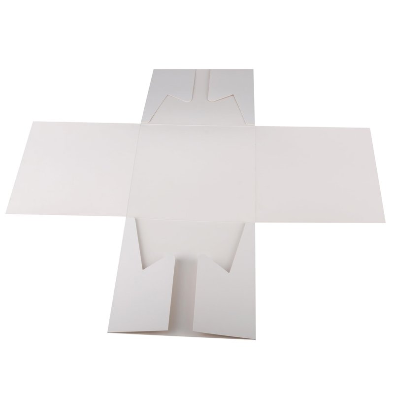 Cakebon Cake Boxes - 8x8x8 Inch 24-Pack Cajas Para Pasteles - Cake Box With Window for Birthdays, Weddings and Parties